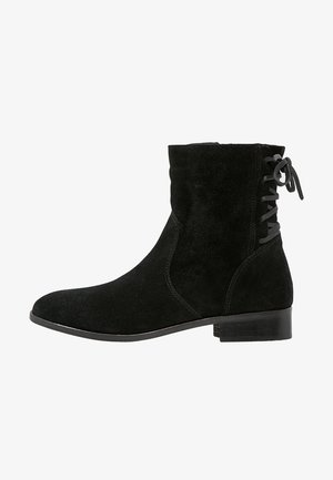 mint&berry, Bottines à lacets - black