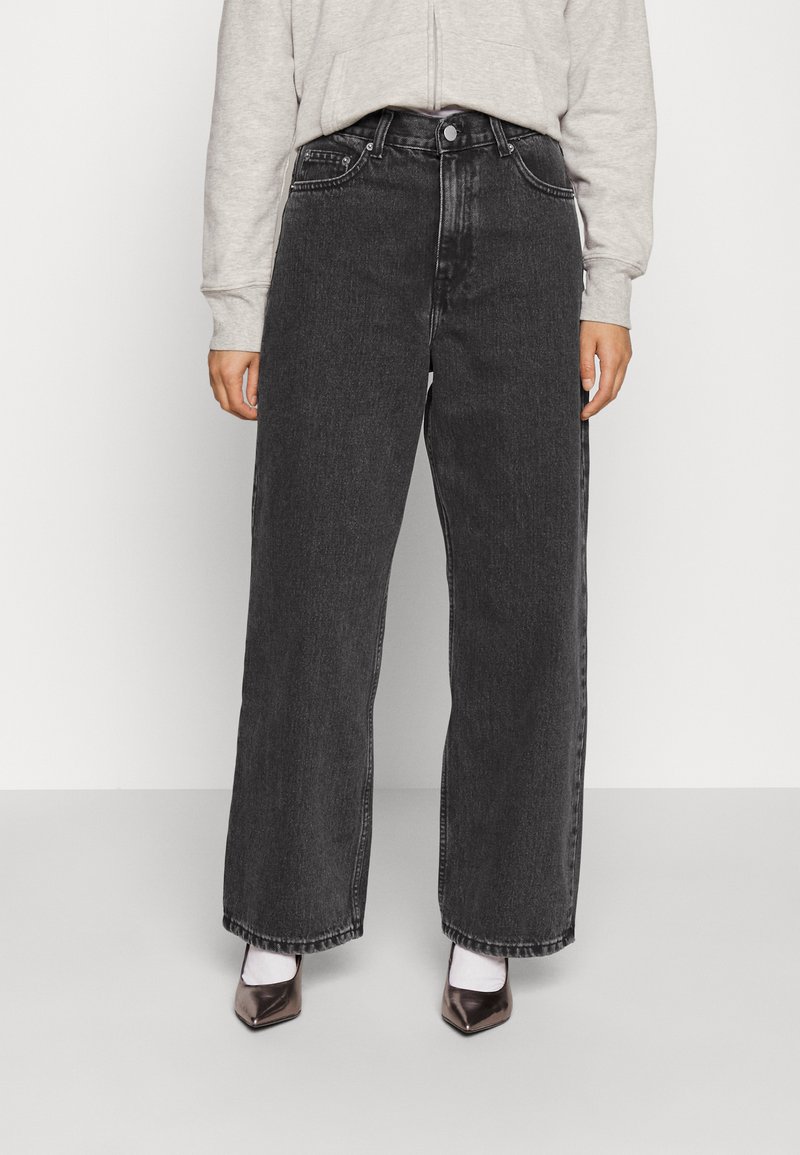 Dr.Denim Petite ECHO - Calças de ganga de corte relaxado - retro black