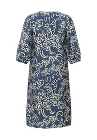 Kaffe Curve MAHLIA - Denné šaty - bering sea white paisley
