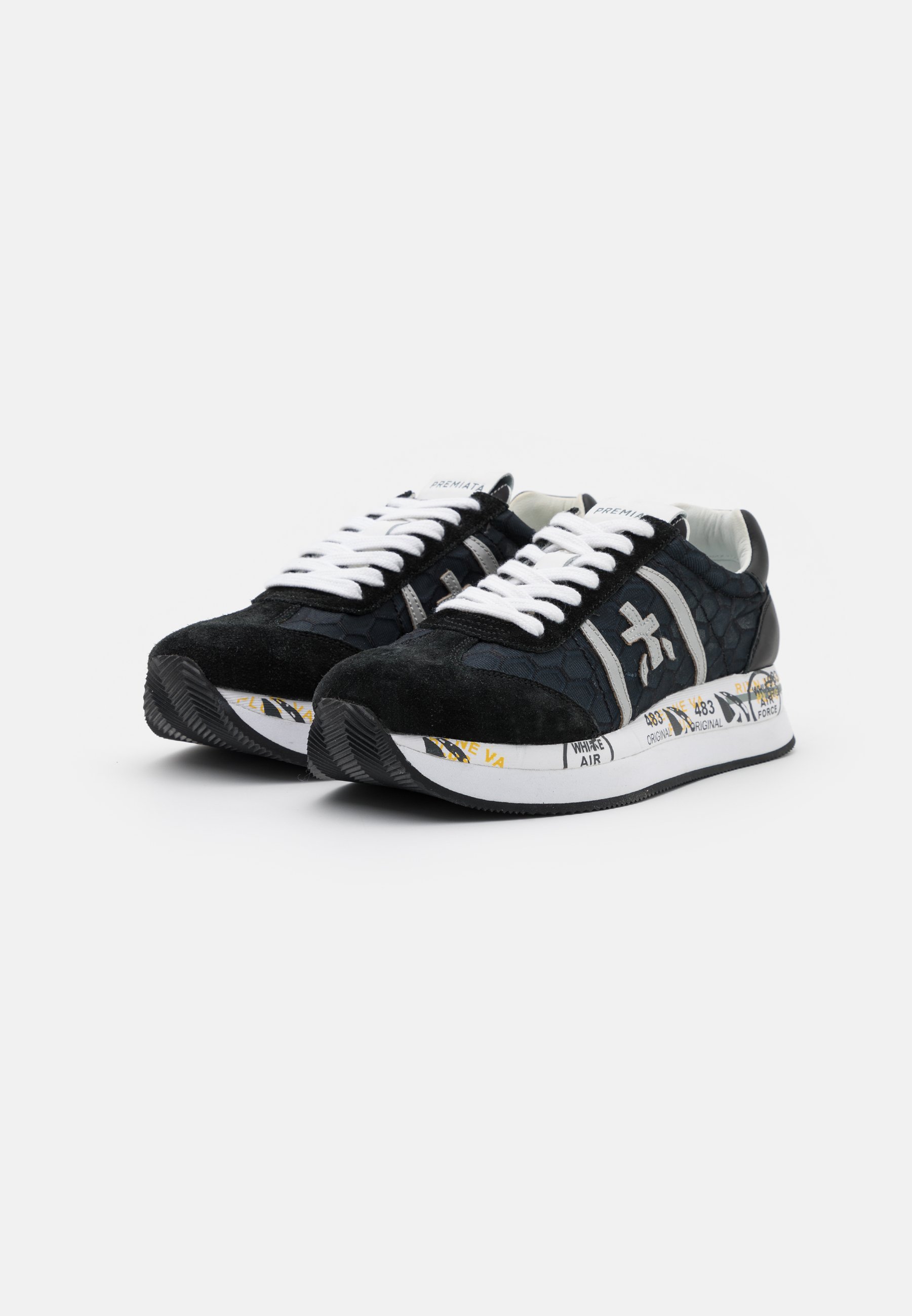 Premiata CONNY - Sneakers basse - black/nero - Zalando