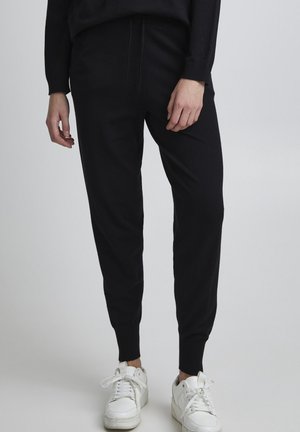 PULZ PZSARA - Pantalon de survêtement - black beauty