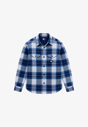 Tommy Jeans, TJM CHECK OVERSHIRT EXT - Giacca leggera - basic navy check