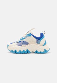 Scarpe Sneakers Buffalo Trail One Da Donna, Suola Platform Oversize, Tomaia In Ecopelle, Numero 36-40, Vegane