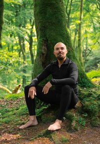 Danish Endurance HALFZIP - Strickpullover - black