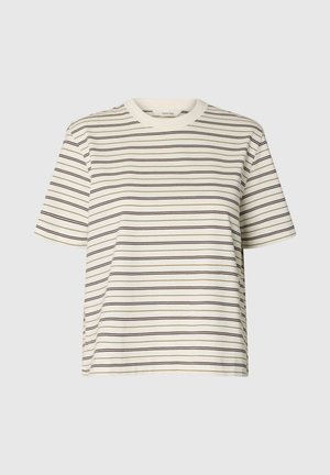 Selected, SLWESSENTIAL - Μπλουζάκι με στάμπα - delicioso stripes multi stripes