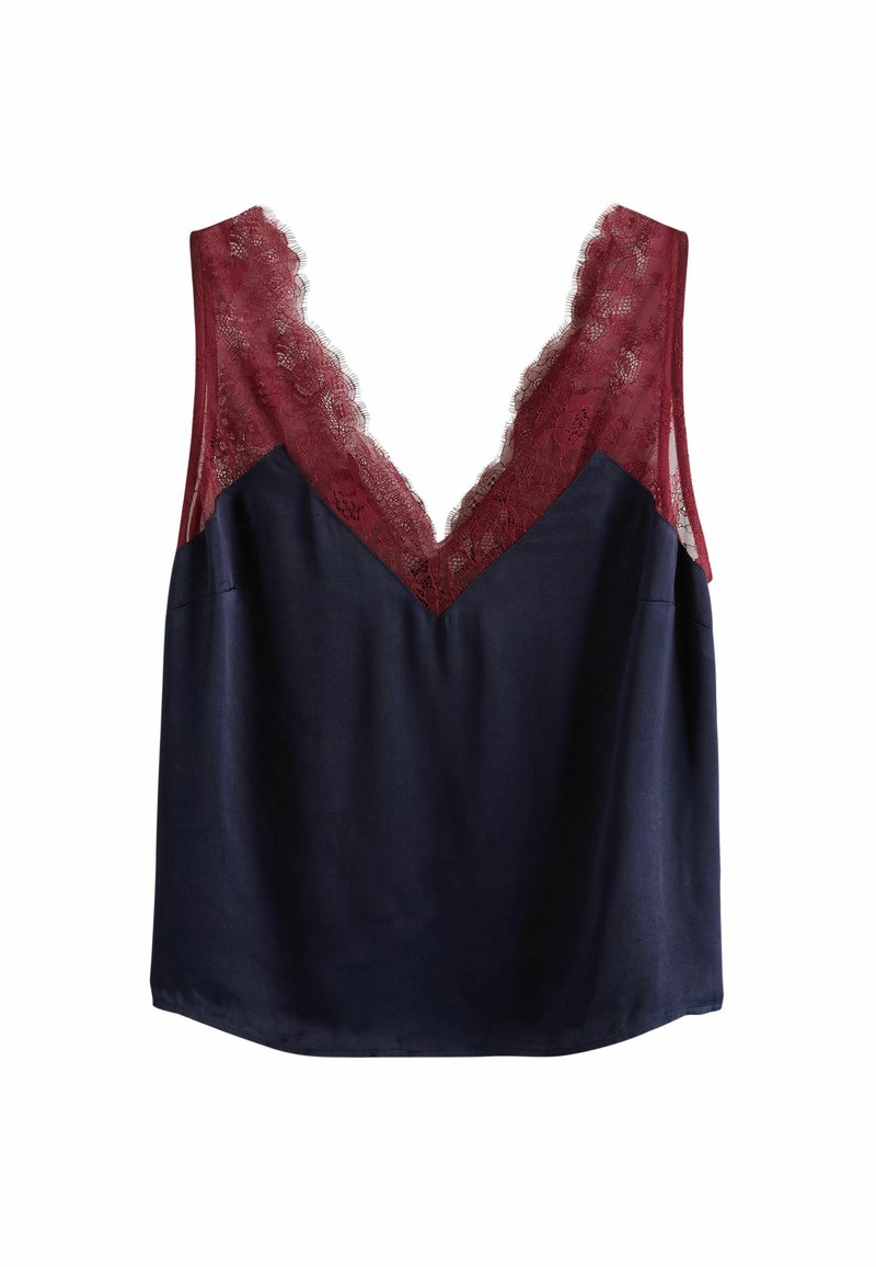 Next Pusero - navy burgundy