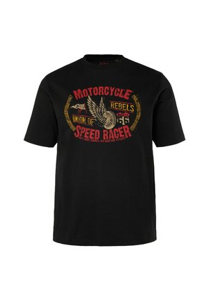 SHORT SLEEVE - Print T-shirt - black