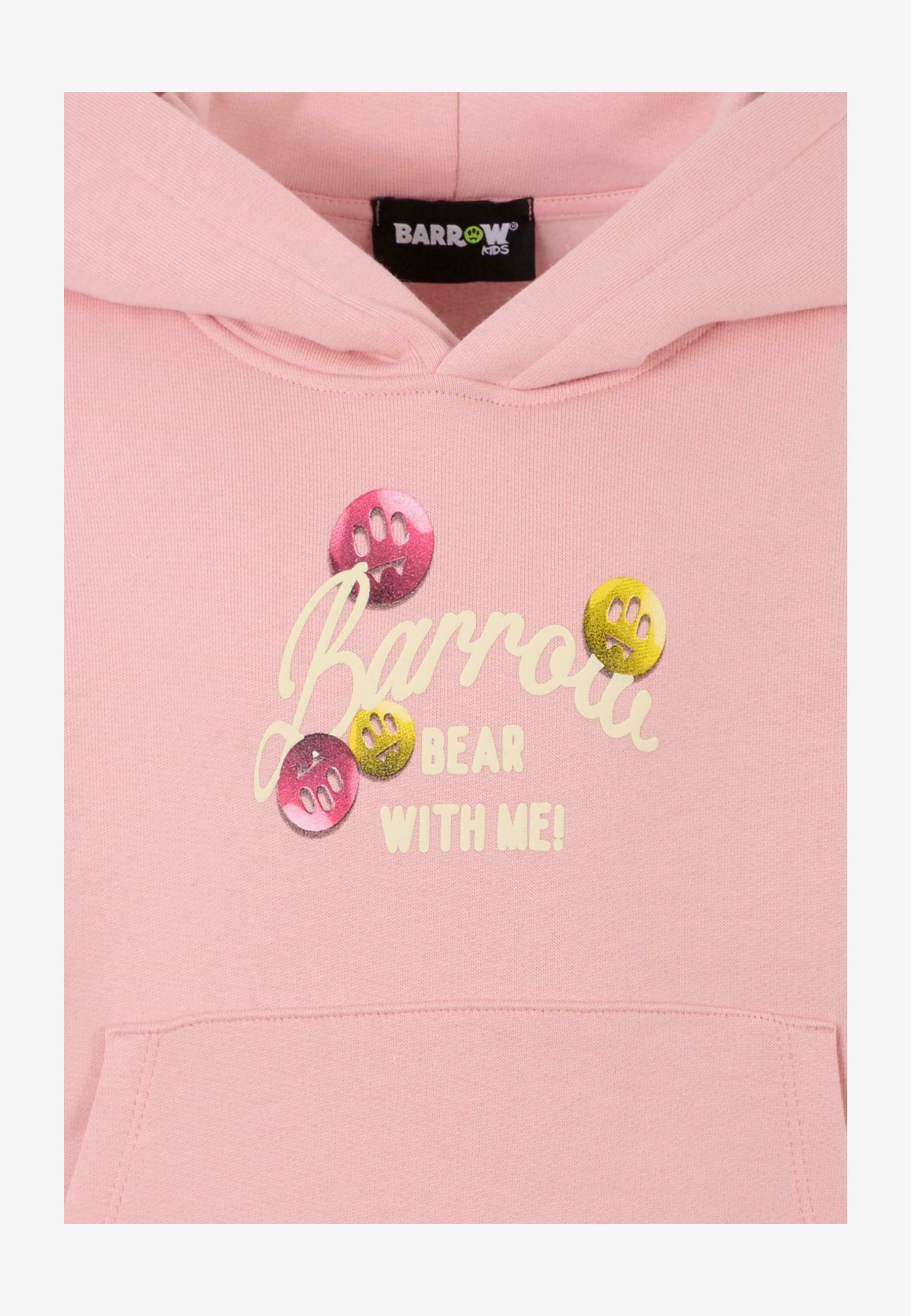 Varsany Felpa Con Cappuccio Personalizzata Per Bambina - Con Scritta Beam Girl E Strass, Colore Fucsia, Taglia 5-6 Anni, 70% Cotone 30% Poliestere