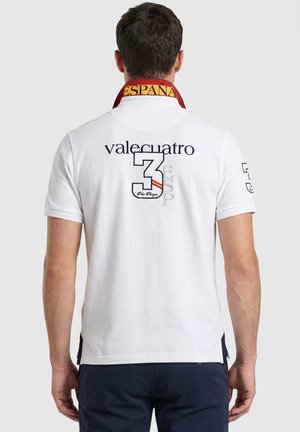 VALECUATRO, POLO SUMMER ESPAÑA - Polo - blanco