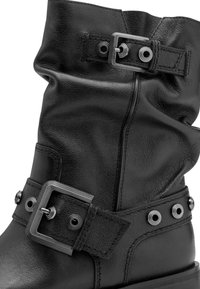 Tamaris Botines camperos - black leather