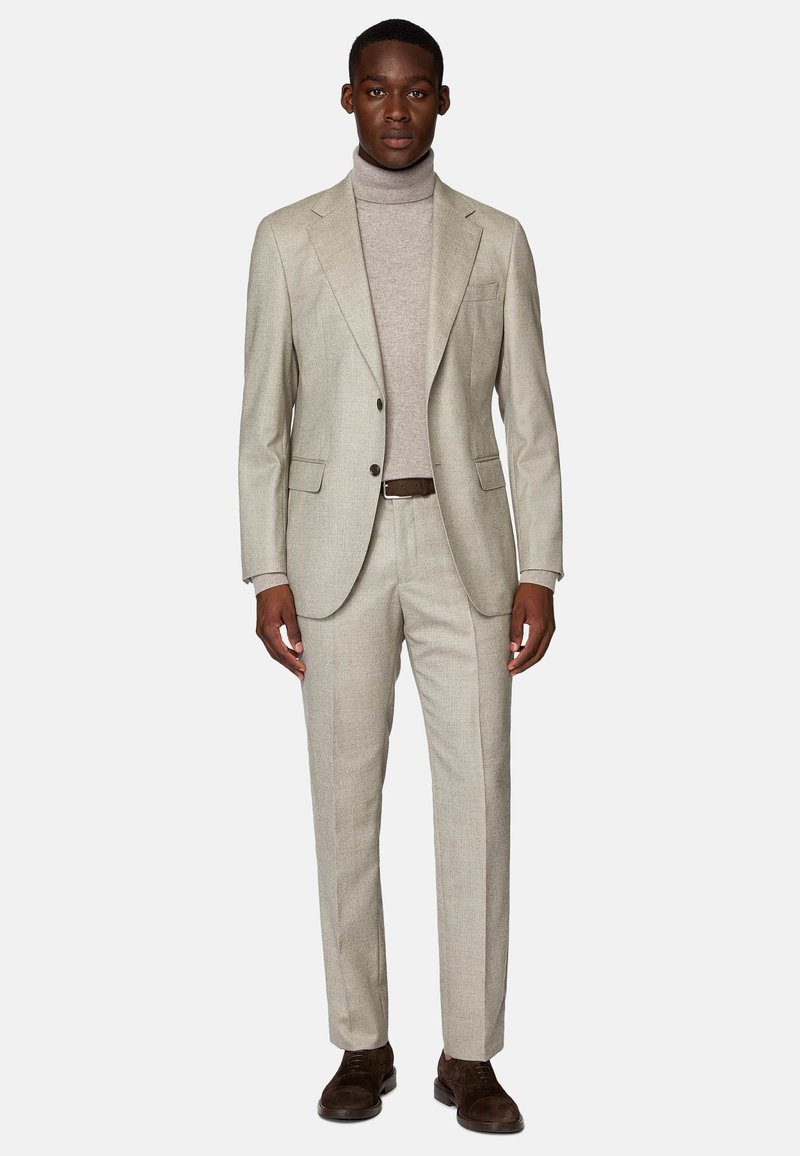 Boggi Milano HERRINGBONE SET - Ülikond - taupe