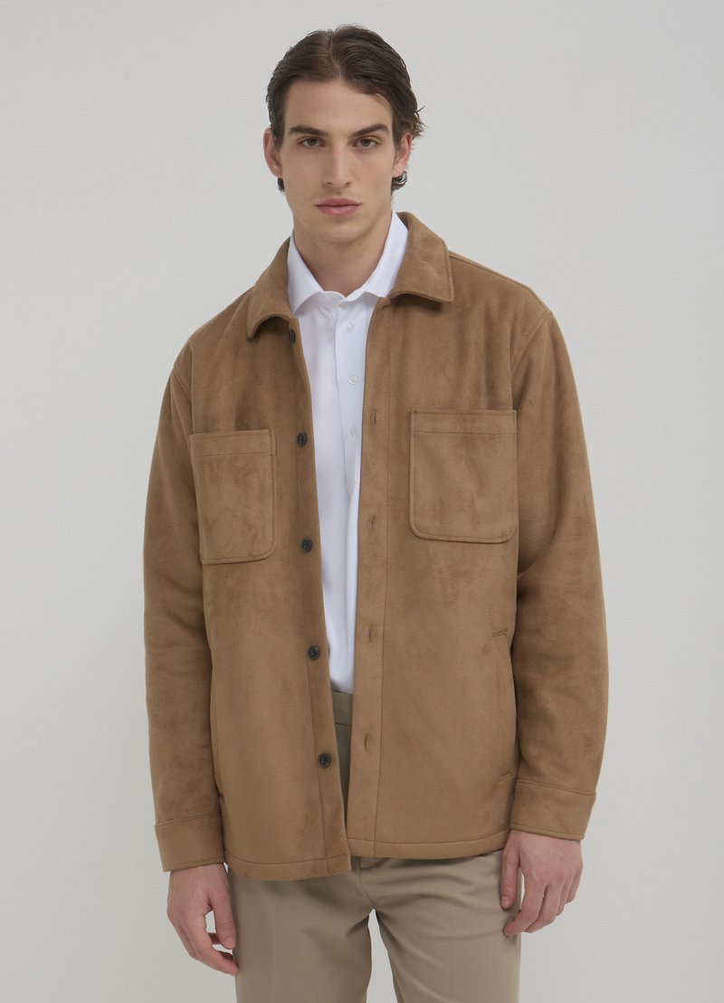 Calliope SHACKET - Giacca in similpelle - marron