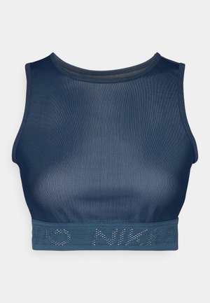 Nike Performance PRO TANK - Top - armory navy/white