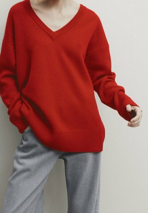 Pullover - red