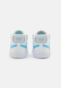 Nike Sportswear BLAZER MID '77 UNISEX - Höga sneakers - summit white/aquarius blue/photon dust/white