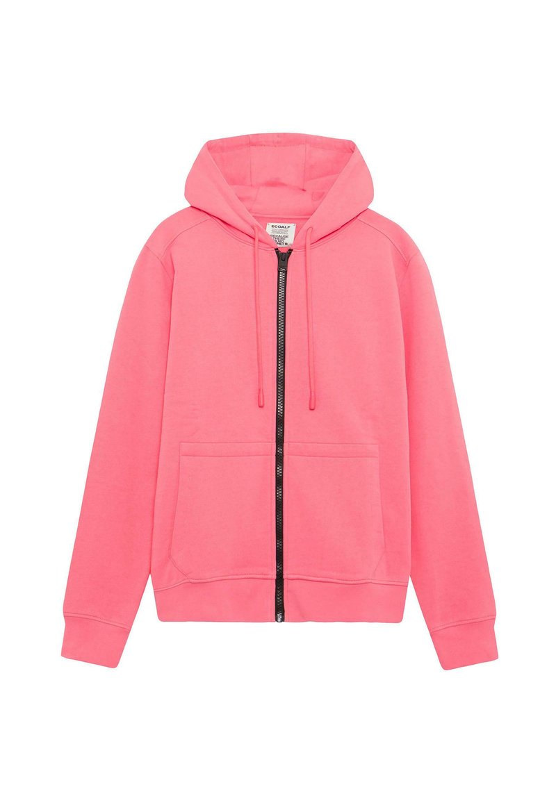 Ecoalf Sweater met rits donkerroze Ecoalf Sweater met rits donkerroze