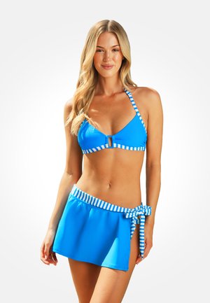 Cupshe, STYLISH STRIPED SWIMSUIT SET - Bikini - blue