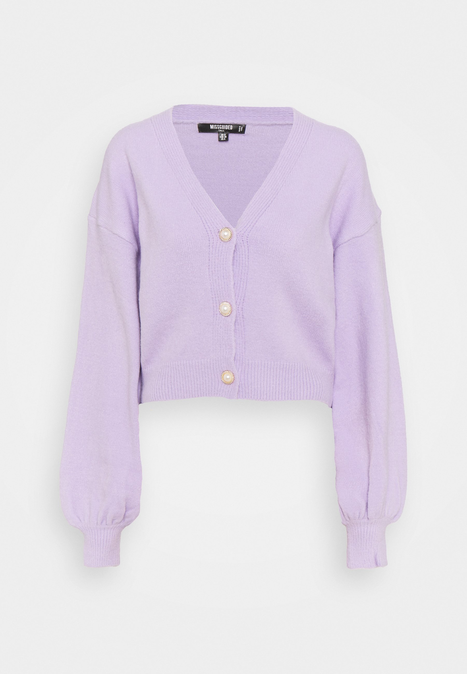 lilac button cardigan