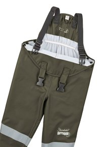 Sterntaler Rain pants unlined - Regnbyxor - dunkelgrün