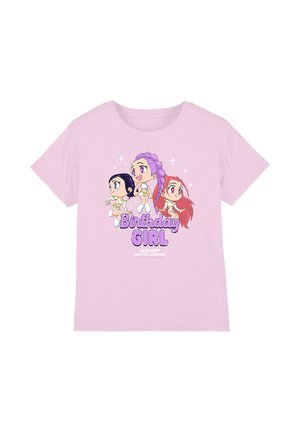 KPOP DEMON HUNTERS BIRTHDAY GROUP - Print T-shirt - pink