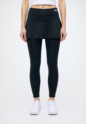 Mizuno, TENNIS 2IN1 SKIRT 7/8 TIGHT - Клин - black