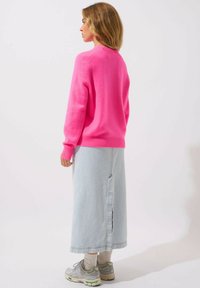 Authentic Cashmere Strickpullover - neon pink