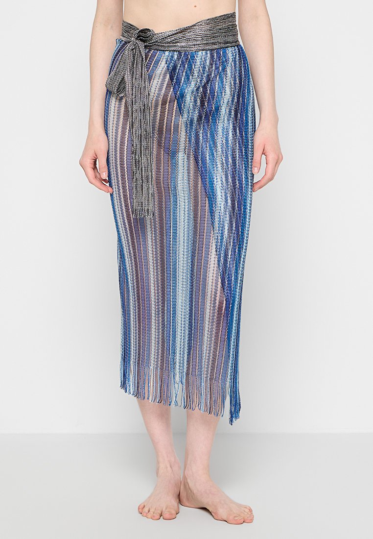 Missoni Wikkelrok blauw
