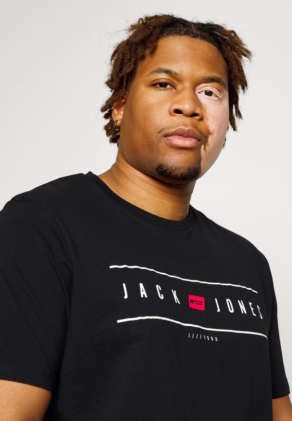 JJFLAG TEE CREW NECK  - Print T-shirt3