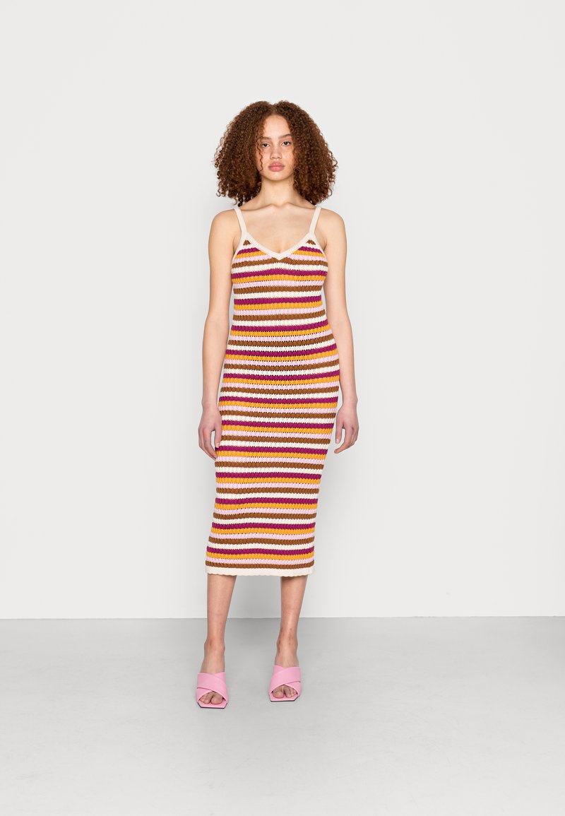 Damen Kleider | YAS YASFREESIA STRAP KNIT MIDI DRESSStrickkleidfreesia stripe/mehrfarbig - VR84877 Damen Kleider | YAS YASFREESIA STRAP KNIT MIDI DRESSStrickkleidfreesia stripe/mehrfarbig - VR84877
