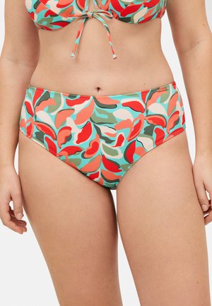 REDUCTORA ALTA ESTAMPADO TROPICAL - Braguita de bikini - red