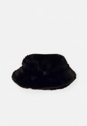 FAUX FUR BUCKET - Cappello - black