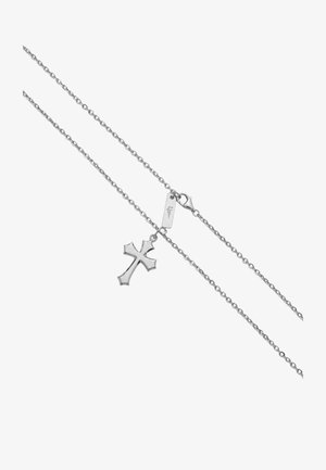 FAINZ, CROSS CHAIN SIBER UNISEX - Ketting - silver-coloured