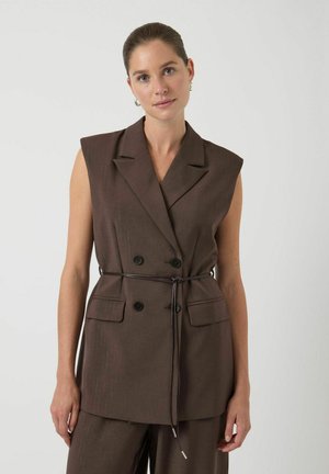 YASSHIMMA - Bodywarmer - chocolate brown
