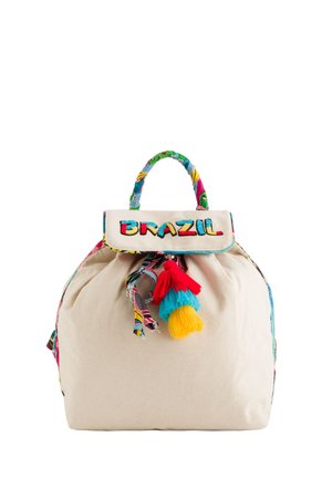 BRAZIL - Mochila - cream/multicolor