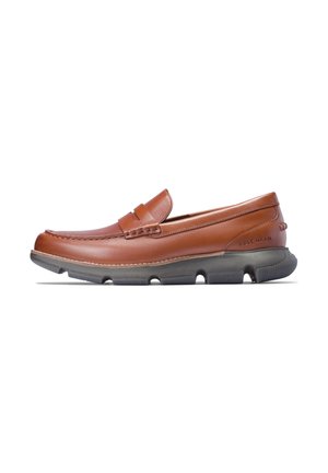 ZEROGRAND PENNY  - Zapatos sin cordones - ch british tan ch dk/chocolate black