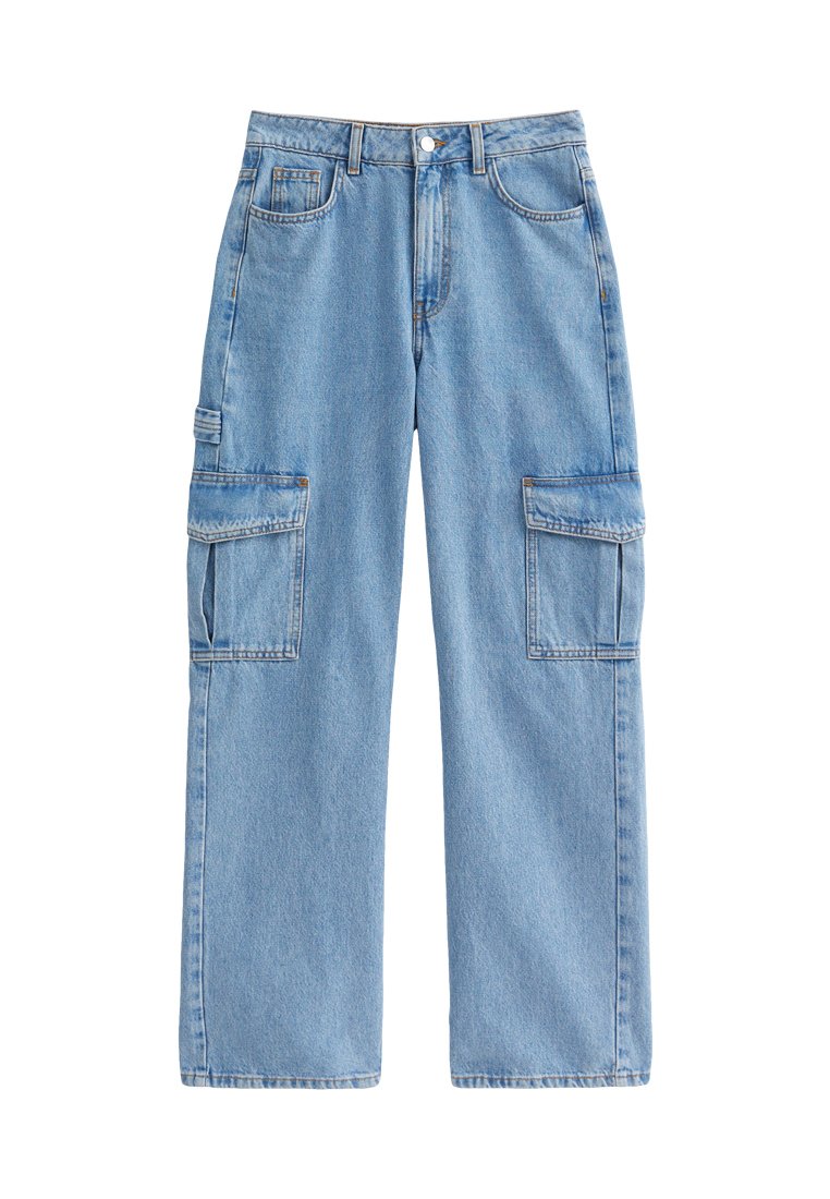 New Look Relaxed fit jeans blauw New Look Relaxed fit jeans blauw