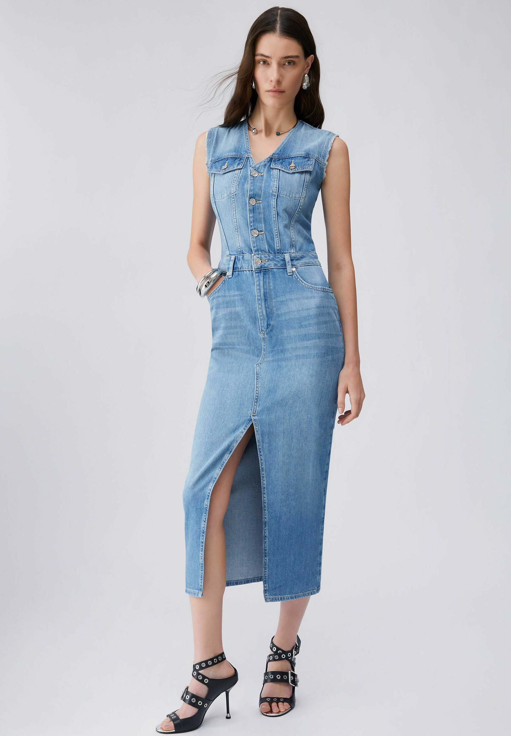 LIU JO Denim dress - blue/blue denim - Zalando.ie