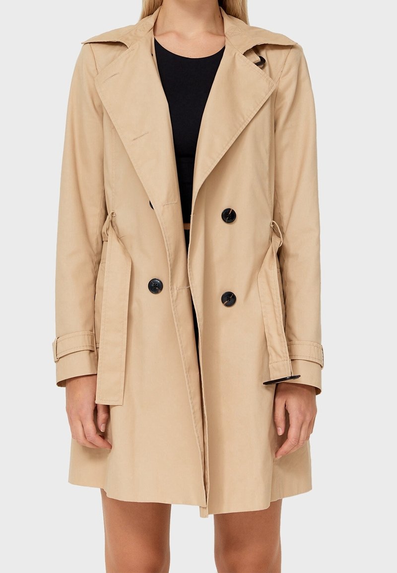 Stradivarius Trench - stone