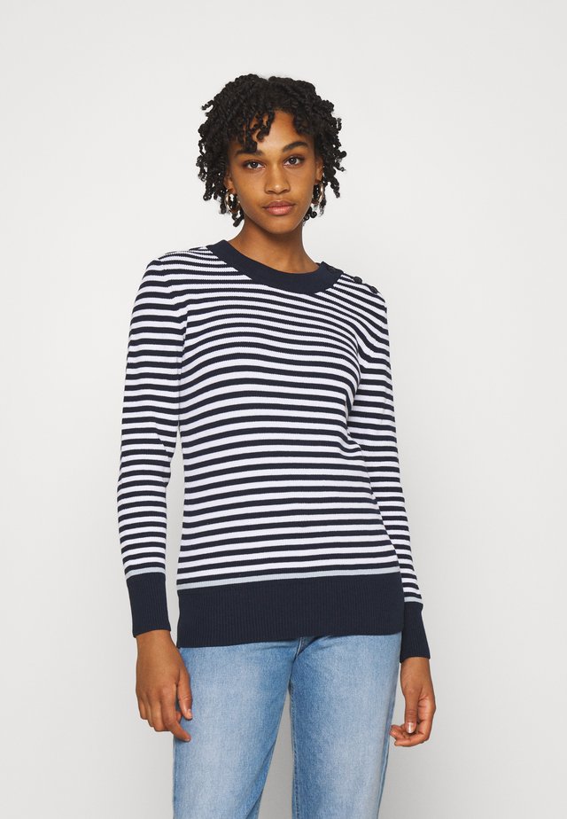MYRTHE TIGHT O NECK - Maglione - total eclipse
