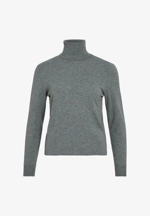 Hallika kõrge kaelusega sviiter, mis on valmistatud pehmest kudumisest. Omab pikki varrukaid ja lähedast disaini, millel on sirge alläär.