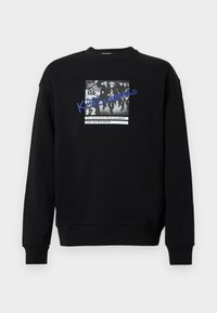 CREW NECK - Sweatshirt - black