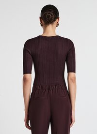 Calliope T-shirt basic - marrone scuro