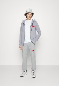 HUGO DAPLE - Camisola com fecho - silver