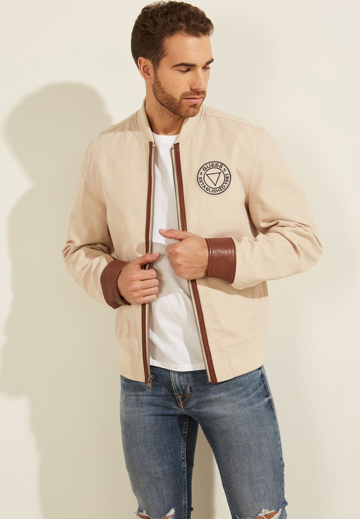 guess uomo bomber