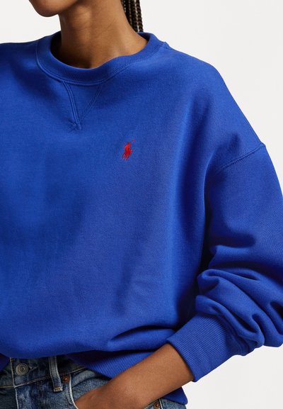 Polo Ralph Lauren FLEECE CREWNECK PULLOVER - Melegítőfelső - bright royal
