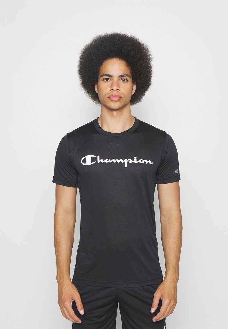 Champion SPORT CREWNECK TShirt sport black/nero Zalando.it