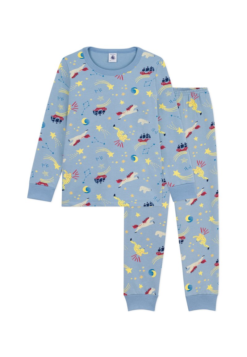 Petit Bateau MOLLETON FLUO - Pyjama - adriatic/multicoloured