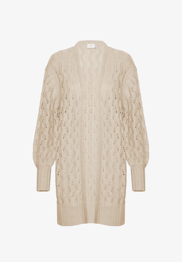 LENA - Cardigan - feather gray melange2