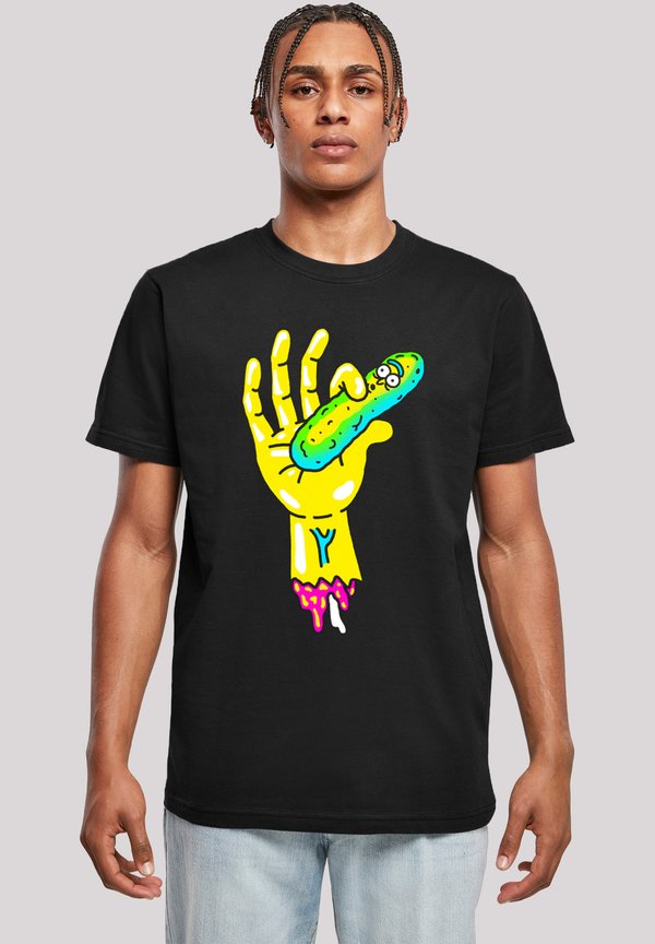 RICK AND MORTY PICKLE HAND - T-Shirt print
