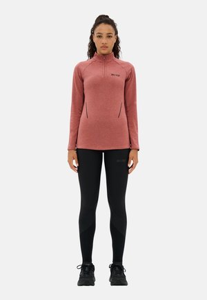 CEP Cold Weather Zip Shirt Longsleeve - Long sleeved top - rose